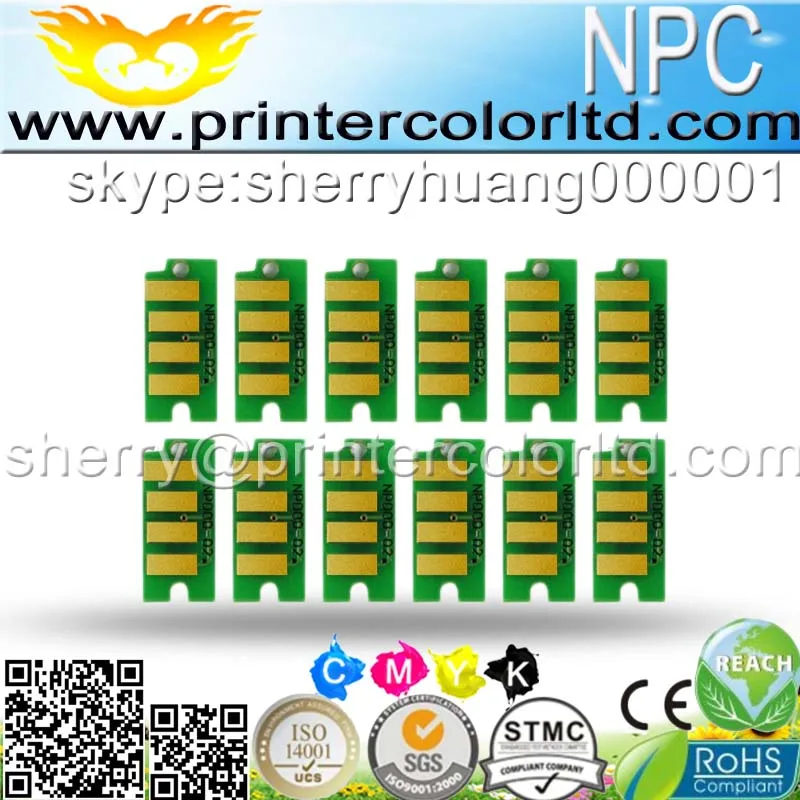 Тонер-чип для Xerox Phaser 6000 6010 Workcenter 6015 картридж чип совместимый 106R01630/1627/1628/1629