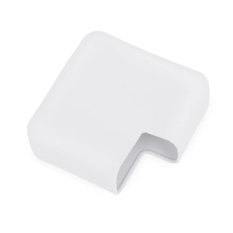 Ультра тонкий силикон для Macbook защита зарядного устройства чехол для Macbook Air 11 1" Pro 12" 1" A1932 A1278 A1466 - Цвет: W