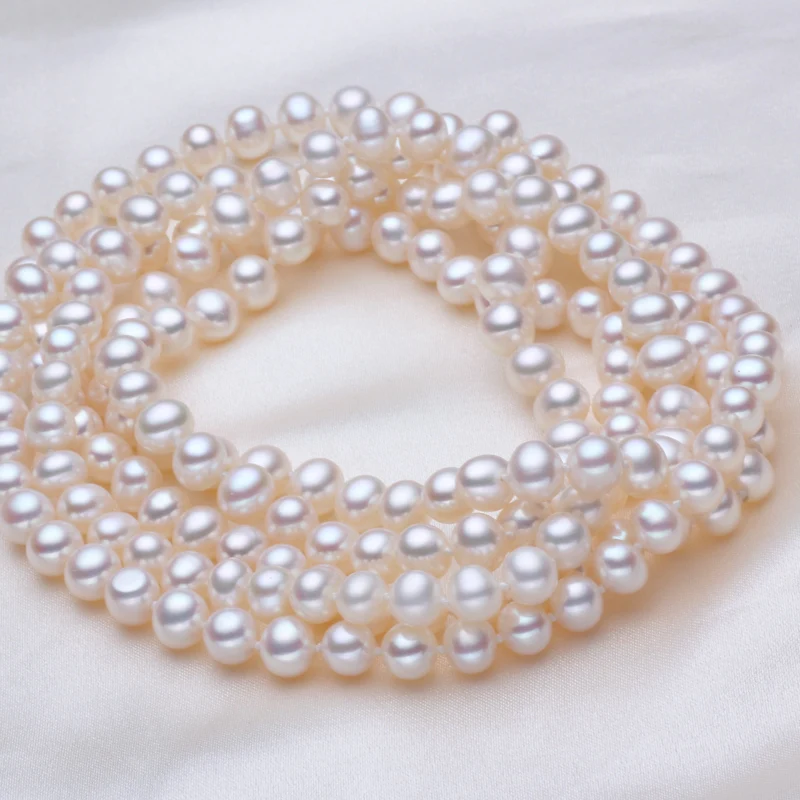 Eternal wedding Women Gift word 925 Sterling real natural big Cano Cindy [love] freshwater pearl necklace | Украшения и
