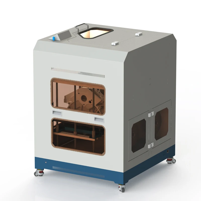 CreatBot D600 Pro большой размер печати 600 600 600 двойной экструдер 3d металлический принтер высокая точность Китай Промышленный настольный 3d принтер