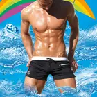 Новая мужская низкая посадка купальники сексуальные низкие личности мужчины пляжные плавки Шорты мужские спортивные трусы купания скользит
