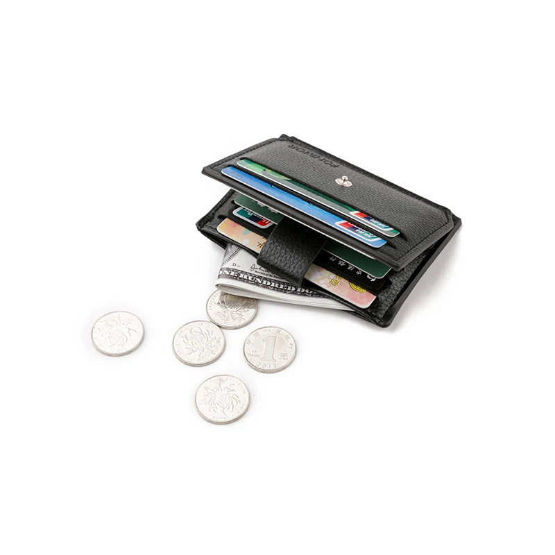 Summer Mini Buckle Purse Korean Style Light Card Package Multi-Card Bank Card Holder Male and Female Credit card Package