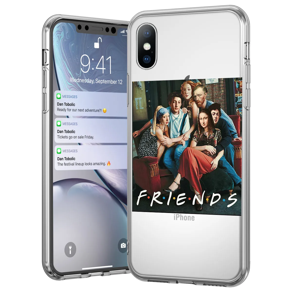 Чехол для телефона Lovebay для iPhone 5 11 6 6 S 7 8 Plus X XR XS Max 11Pro Max Абстрактное Искусство Статуя Живопись мягкий ТПУ для iPhone X Чехол - Цвет: T5