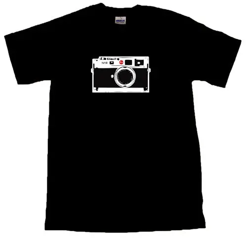 Leica M8 футболка все размеры # черный Новая мода брендовая одежда в стиле хип хоп с
