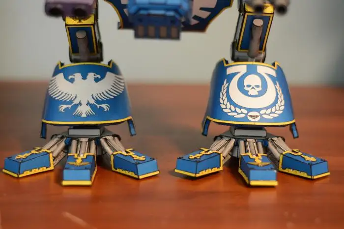 Titan 3D бумажная модель DIY