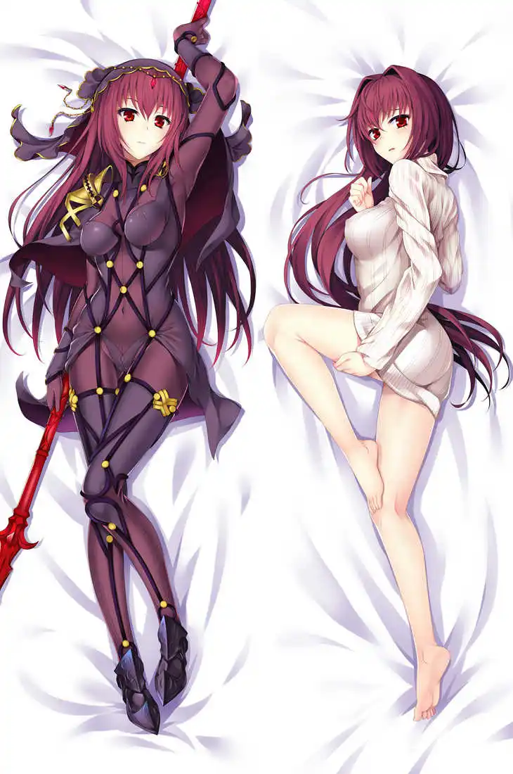 Fate/grand order FGO аниме персонажи shuten douji & scathach jeanne наволочка для подушки (fate/extra) тела