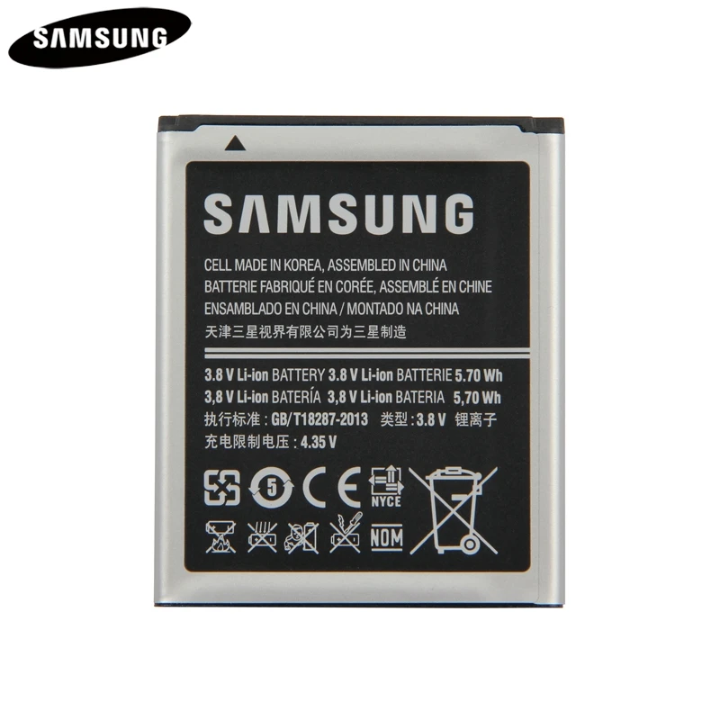 Аккумулятор EB425161LU для Samsung SM-J105H J1MINI S7562 S7572 S7580 I739 i759 I669 I8160 J1 мини GALAXY Ace 2 1500 мАч