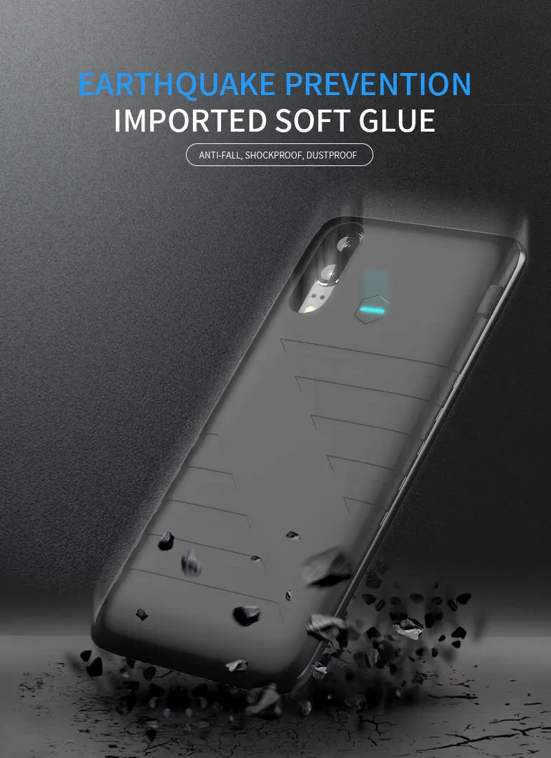 Leioua мягкий Внешний Аккумулятор Чехол 6800 мАч для huawei P20 портативный аккумулятор зарядное устройство чехол для телефона 8200 мАч для huawei P20 Pro Чехол