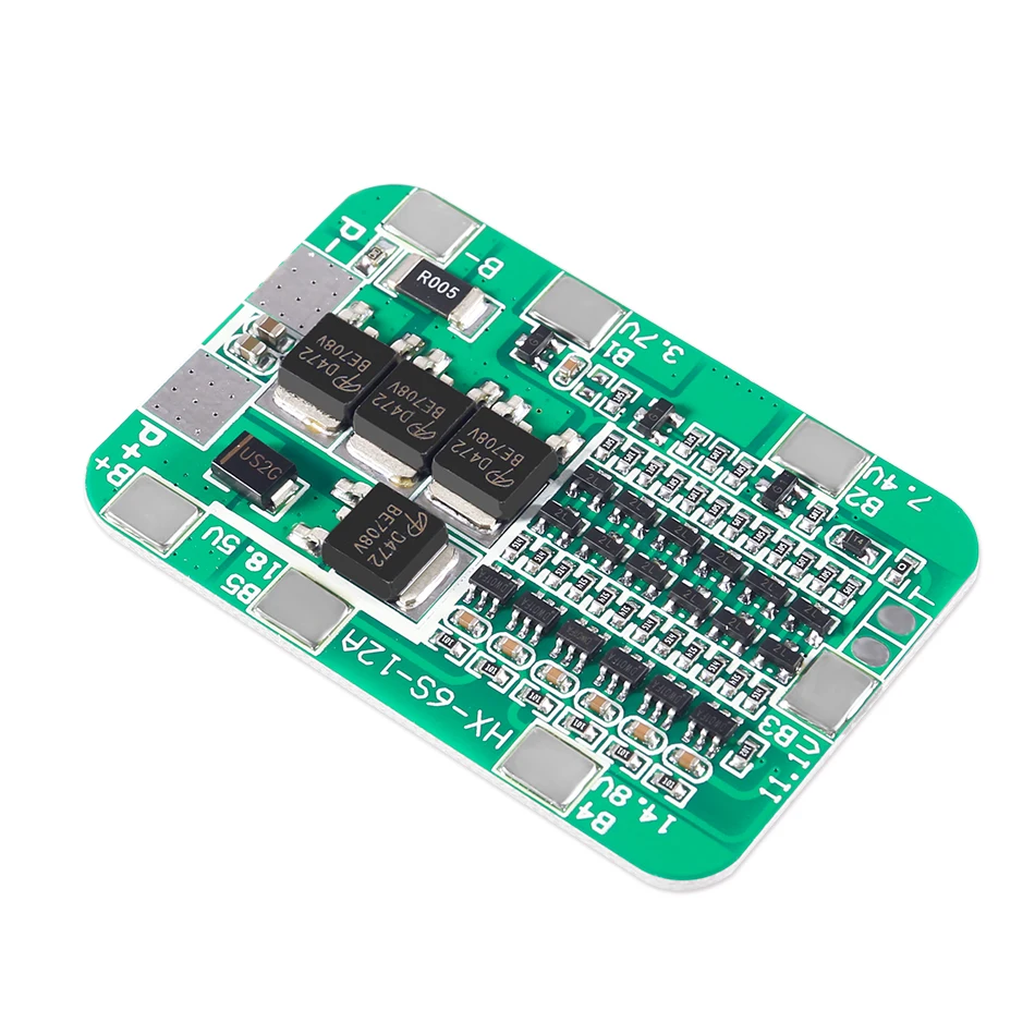 Новое поступление плата защиты PCB BMS 6S 15A 24V для 6 упаковок 18650 литий ионных