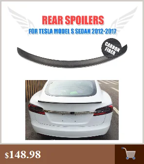 Для Tesla модель S Спойлер углеродного волокна задний багажник загрузки уплотнительная прокладка для 60 70 75 85 90 D P85D P90D P100D 2012- FRP