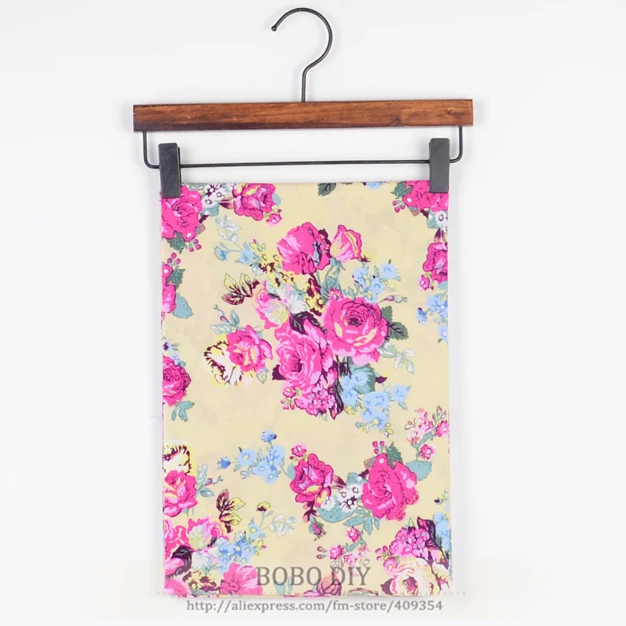 Новинка 2015 модная бежевая хлопчатобумажная Поплиновая ткань 1 метр одежда с