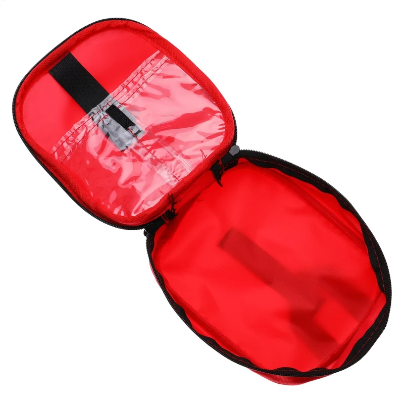 Outdoor Travel First Aid Kit Mini Car First Aid Kit Bag Home Small Medical Box Emergency Survival Kit Size 16x12x5cm