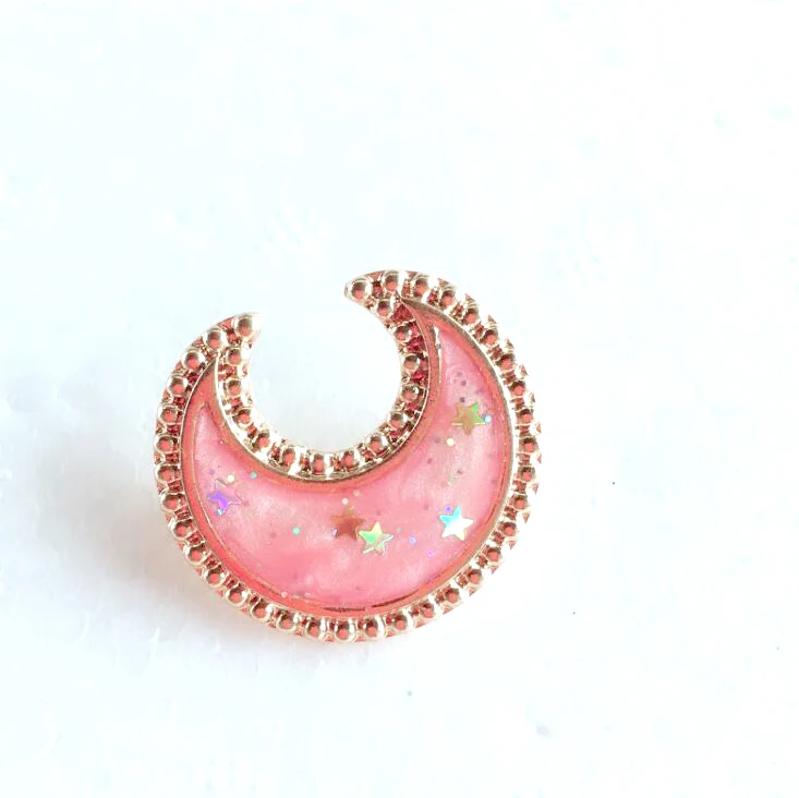 CSxjd Европейская и американская мода ювелирные изделия луна земля Брошь булавка