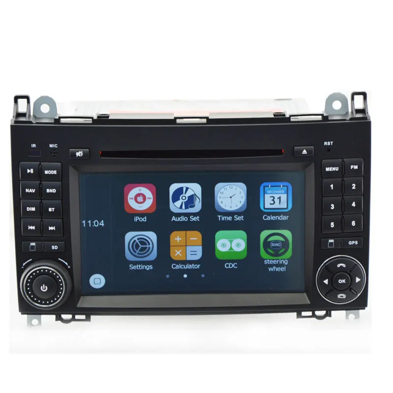 Авто Радио dvd мультимедиа для Mercedes/Benz/Sprinter/W209/W169/B200/A class/W169/B class/W245/B170 с gps
