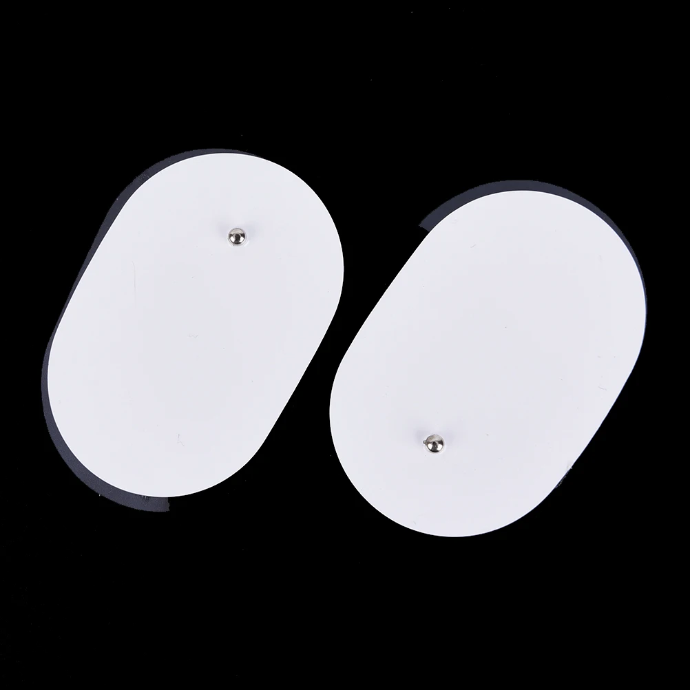 2pcs Самоклеющиеся Сменные электроды 10 шт. квадратный 4*4 см TENS нетканые для мышечного стимулятора Tens машина колодки подтяжки поддержка - Цвет: 2pcs