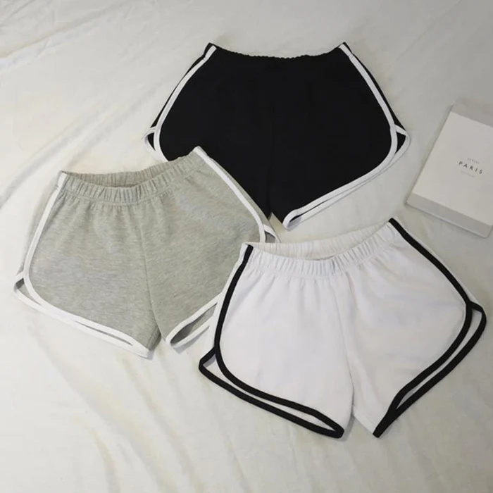 Woman Clothes Korean Style Ulzzang Harajuku Fitness High Waisted Shorts Women Casual Outwear Short Pants Chores Cortos Mujer | Женская