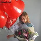 1 шт. 36 дюймов гигантский шар романтическое сердце Форма латексные воздушные шары на День святого Валентина украшения воздушный шар Globos Свадебные украшения