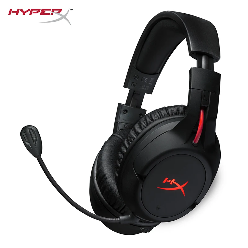 Игровая гарнитура HyperX Cloud Flight с поддержкой проводного аудио соединения 3 5 мм
