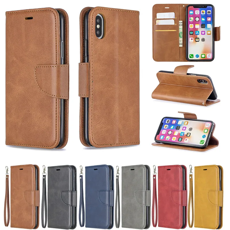 Кожаный чехол-книжка с бумажником для iPhone 12 Mini 11 Pro X Xs Max XR 6 6S 8 7 Plus 5 Φ SE 2020 магнитный