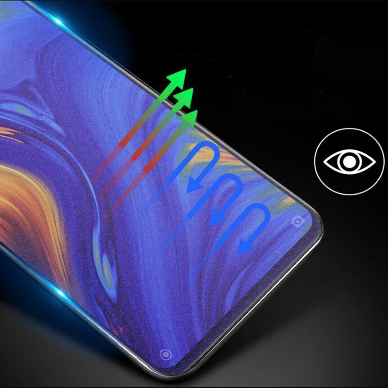 Оригинальная защитная пленка для Xiaomi Mi Mix 3 2.5D из матового закаленного стекла с