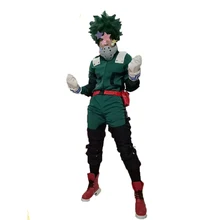 Аниме Мой герой Академия косплей костюм Izuku мидория платье