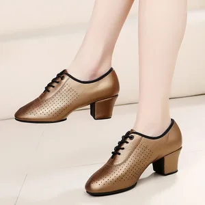 Туфли женские на BD-83 каблуке 5 см из мягкой натуральной кожи; Туфли для танцев в стиле ча-ча; Женские туфли для латинских танцев; BD балетные балетный зал