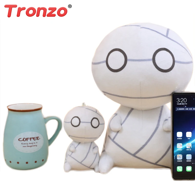 Tronzo 12/32 см Kawaii Плюшевые игрушки Мумия брелок игрушки аниме как сохранить Мумия мягкая Мумия кукла игрушки брелок для ключей для детей