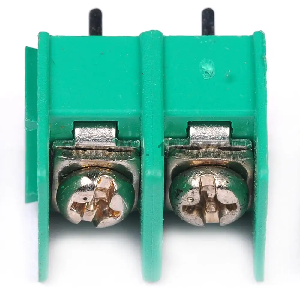 10 шт. KF7.62 2P зеленый 2Pin 7 62 мм прямой штифт барьер клеммный блок ROHS KF7620|block cutter|blockblock