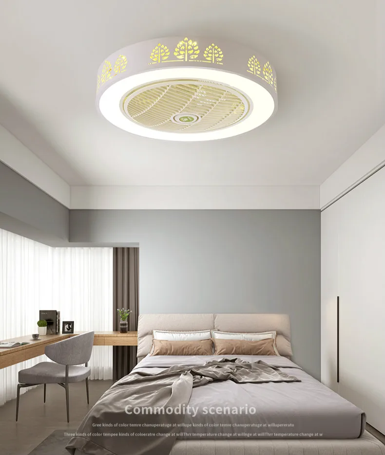 220 В LED-2x36w Электрический Потолочный вентилятор свет 3 шестерни 8 часов времени три цвета Затемнения пульт дистанционного управления медный сердечник катушки