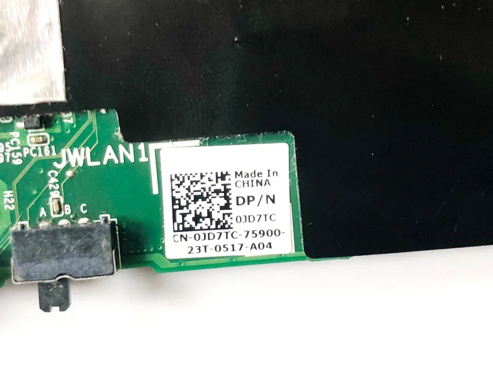 Оригинальная материнская плата для ноутбука DELL E5520 CN 0JD7TC протестирована