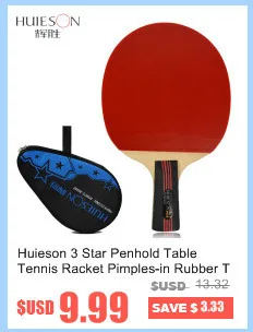 Huieson тонкой ручкой Настольный теннис Training лезвие Сверхлегкий 5 слоев липа пинг-понг лезвие 70+-5 г Настольный теннис интимные аксессуары