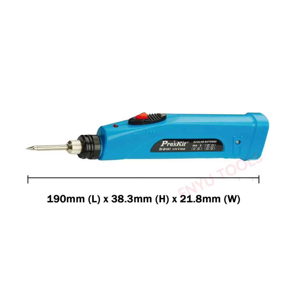 Pro'skit SI-B161 9 Вт 4,5 в многофункциональный электронный сварочный аккумулятор паяльник электрическая ручка припой олово мини сварочные инструменты