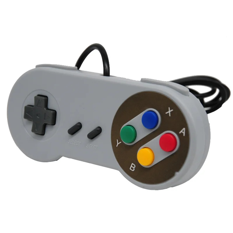 Ретро проводной USB игровой Управление; для SNES Стиль игрового контроллера геймпад для ПК с ОС Windows 7/8/10 игрового джойстика для Mac Системы Управление джойстик