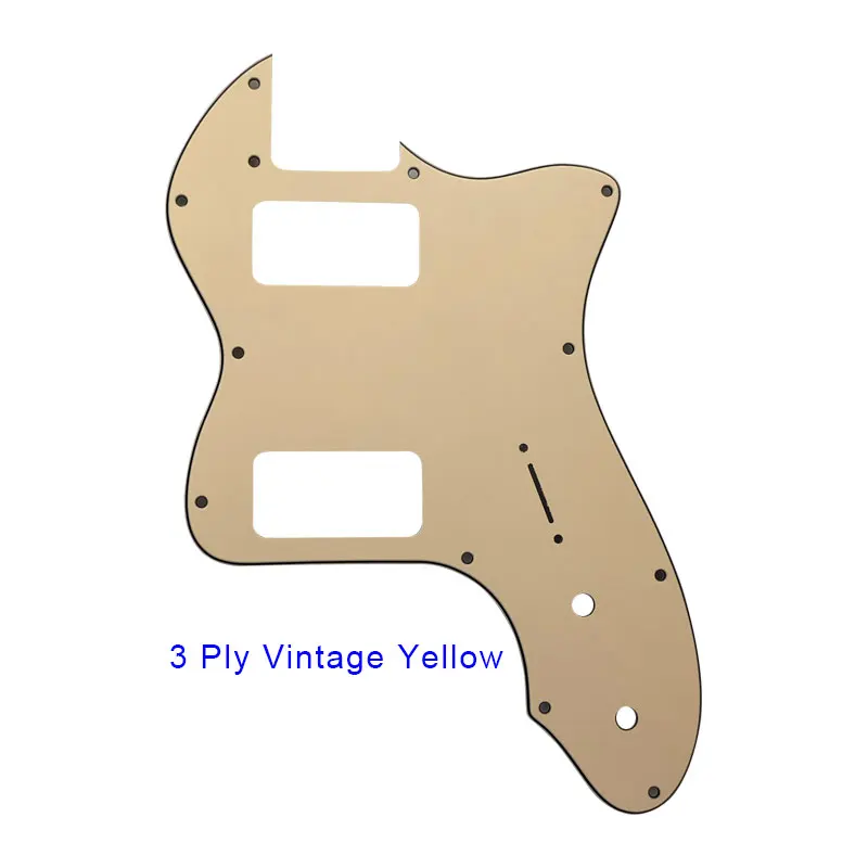 Гитарные части-для классической серии '72 Telecaster Tele Thinline, гитарная накладка, царапина, пластина с ТВ Jones Humbucker, звукосниматели