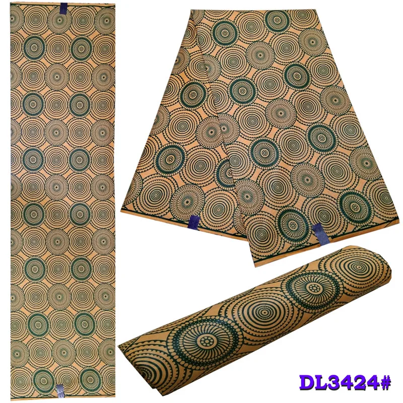 Африканский настоящий воск из Анкары Ткань 6 ярдов для шитья материал модный