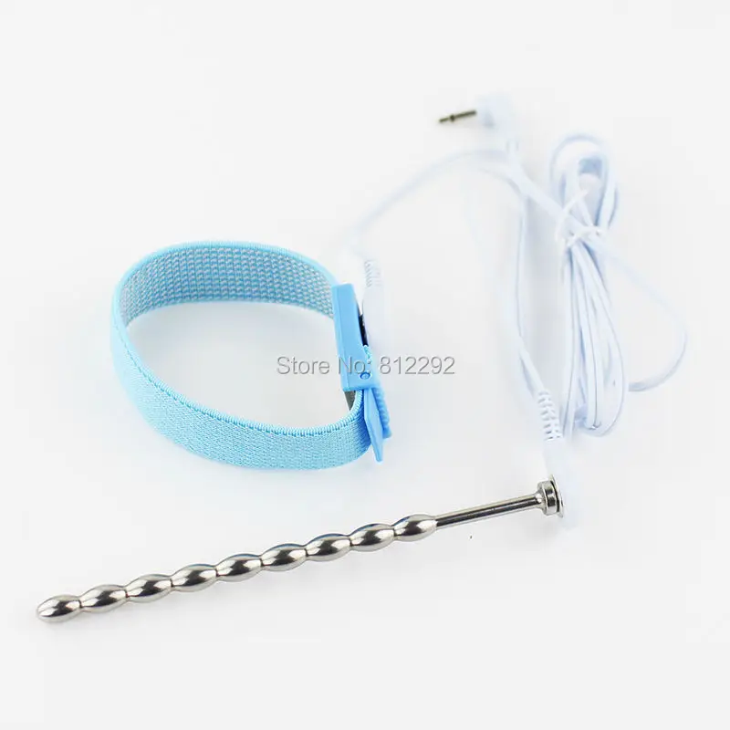 Электрическое удар нержавеющая сталь пенис уретральный звук и удобная кольца