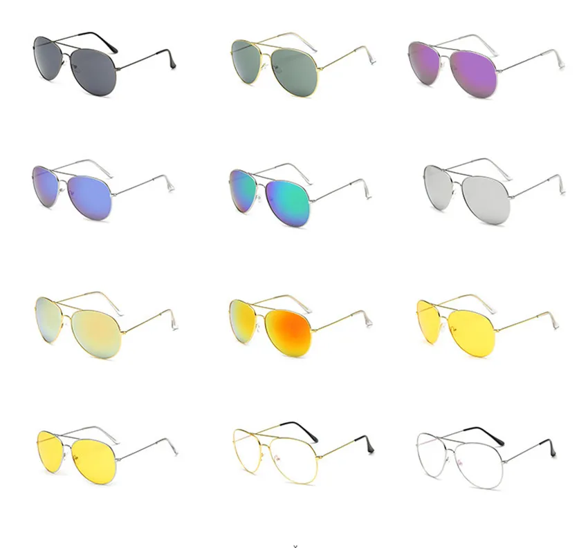 2017 Ретро Винтаж Женщин Зеркало Cat Eye Солнцезащитные Очки Марка Дизайнер Металл