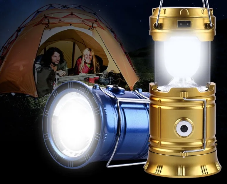 

Миниатюрный светодиодный портативный фонарь, водонепроницаемый уличный походный светильник для кемпинга, Складная Лампа для палатки