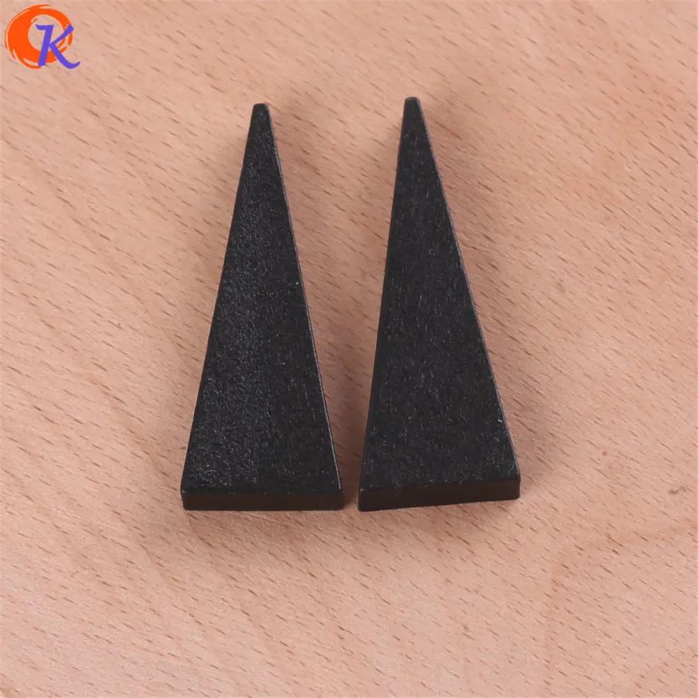 Cordial Design 200Pcs 15*39MM Jewelry Accessories/Wood Beads/Environmental Paint/Triangle Shape/DIY/Hand Made/Earring Findings | Украшения