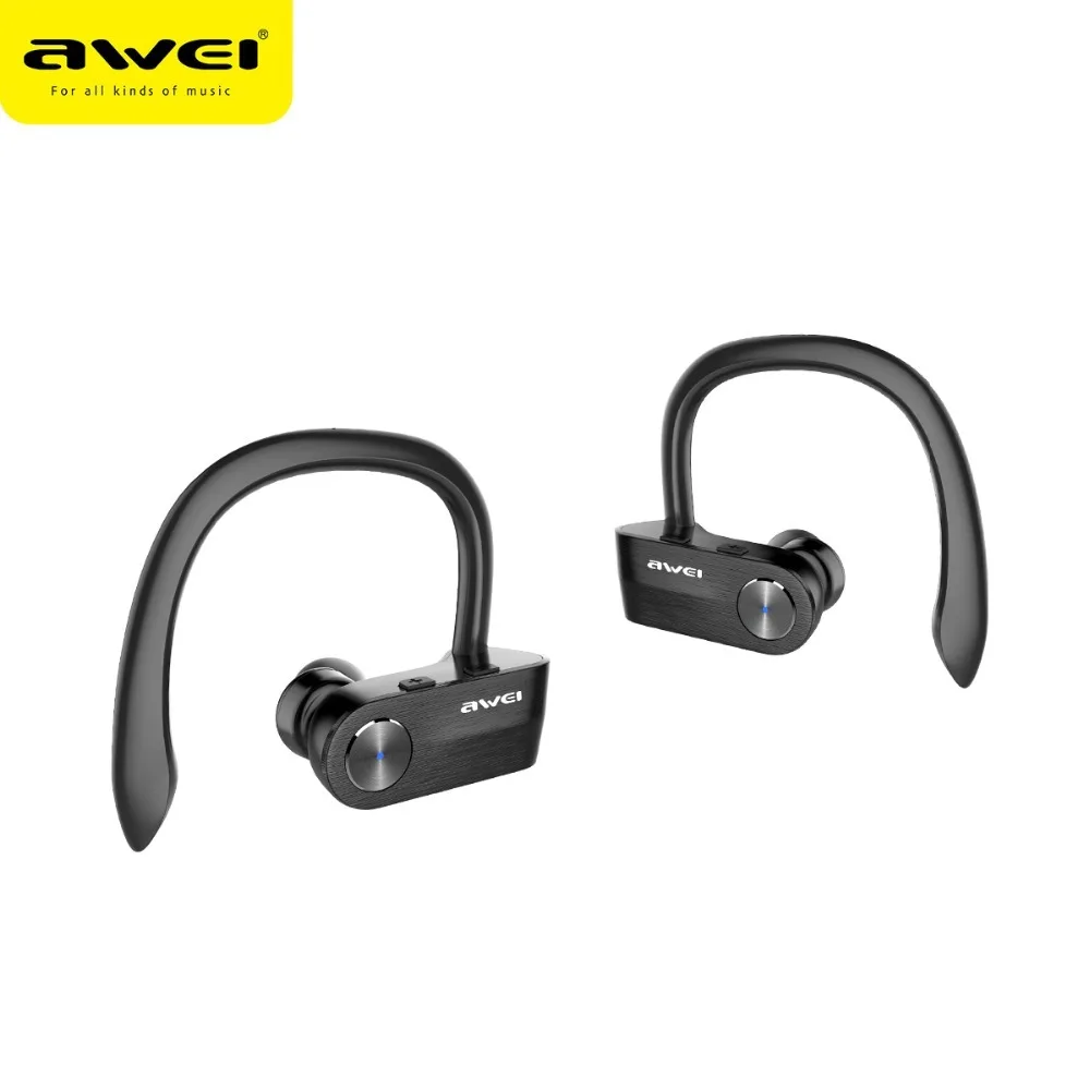 AWEI T2 беспроводные Bluetooth наушники TWS стерео гарнитура Беспроводные Ecouteur для