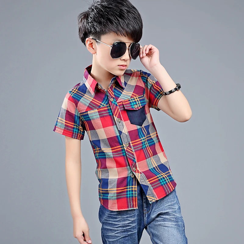 2017 новая детская спортивная одежда рубашка с короткими рукавами для мальчиков