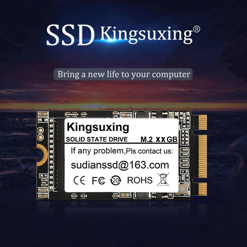 Kingsuxing ssd m2 2242 SATA III ngff m.2 жесткий диск 128 ГБ 240 512 1 ТБ жесткий диск ssd 240 ГБ для ноутбука