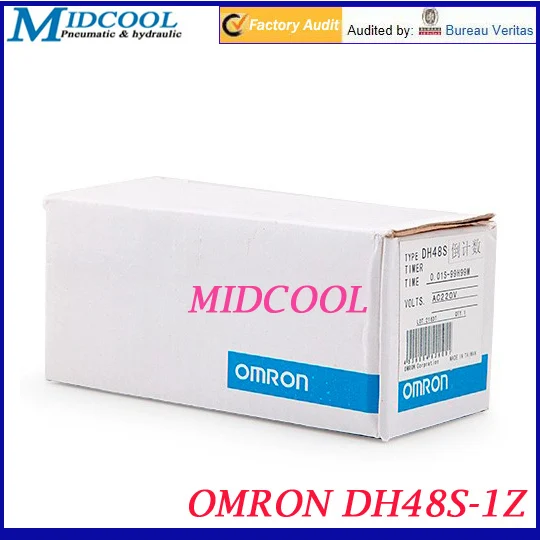 OMRON DH48S-1Z 1 2 светодиодный 4-значное светодиодное Цифровое реле таймера AC 220V |