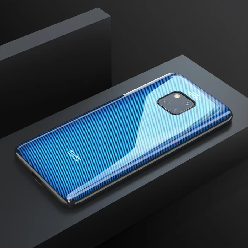 Роскошный чехол для huawei mate 20 pro, чехол из закаленного стекла с мягкими краями, ТПУ силиконовый чехол для телефона, чехол для mate 20