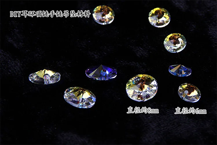 Оптовая продажа 20 шт./лот высококачественные круглые бусины со спутниковой