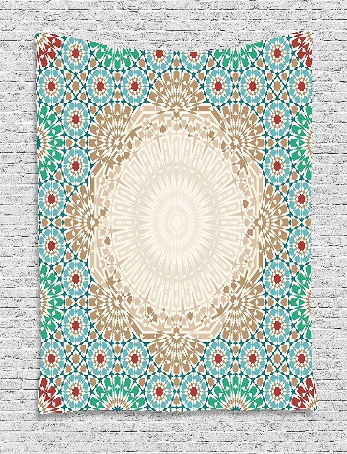 Марокканский гобелен Декор Османская мозаика художественный узор с восточными