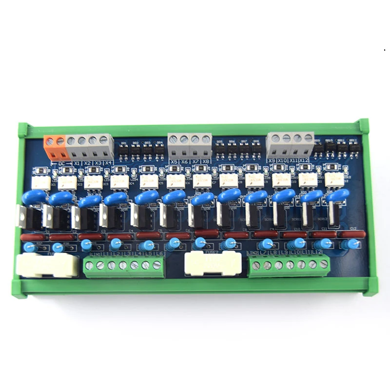 12-channel PLC AC amplifier board output Original thyristor optocoupler isolation relay | Обустройство дома