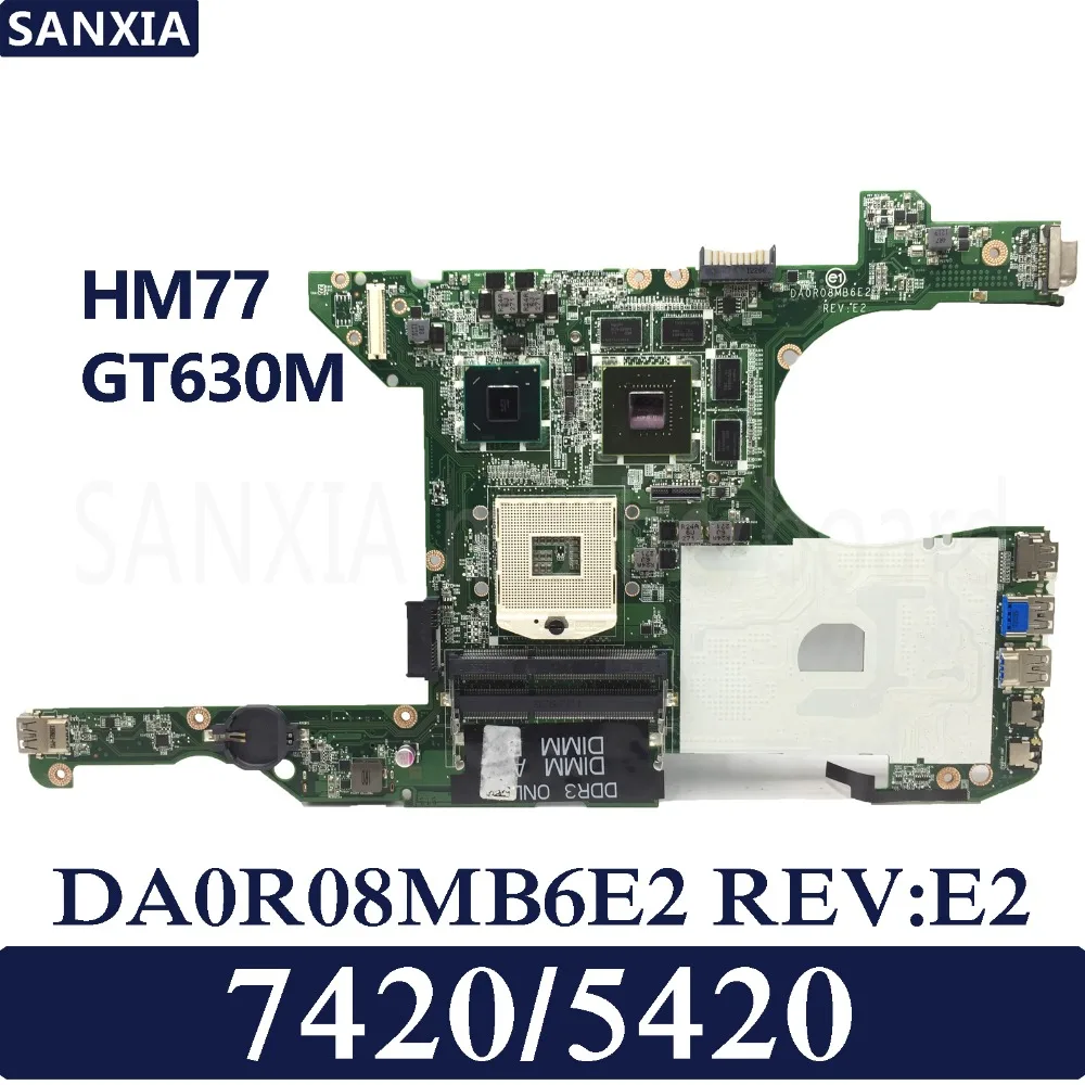 

KEFU DA0R08MB6E2 Laptop motherboard for Dell Inspiron 14R 5420 7420 original mainboard HM77 GT630M