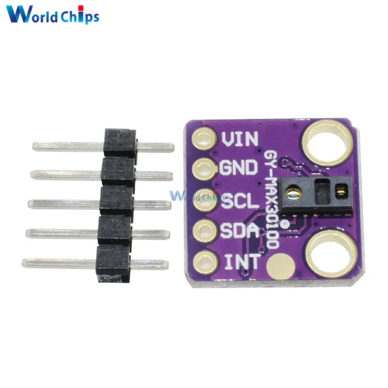 Модуль датчика сердечного ритма diymore MAX30100 для Arduino | Электронные компоненты и