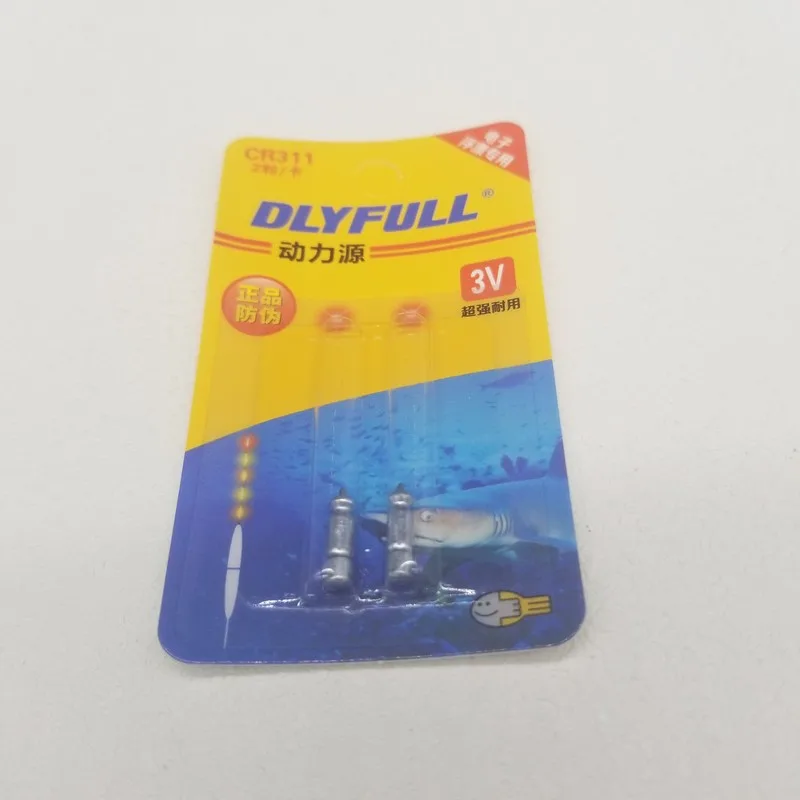 3 pack CR311 2 шт./упак. электронный Рыбалка плавающие батарейки CR311 CR322 CR425 PS408 литиевых ячейки с булавками светодиодный Рыбалка ловля на поплавочную удочку снасти A52 - Цвет: 3 pack CR311